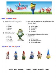 GNOMEO AND JULIETE