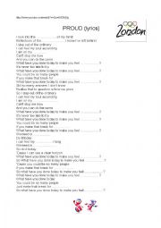 English Worksheet: London Olympics official lyrics