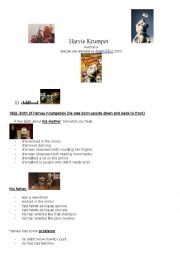 HARVIE KRUMPET : Movie Study
