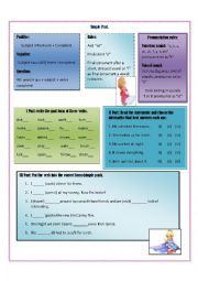 English Worksheet: simple past