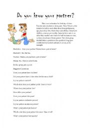 English Worksheet: Icebreak to introduce students