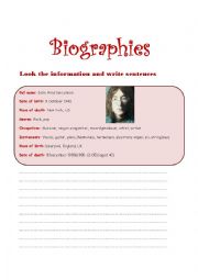 Biographies