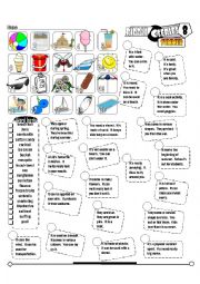 English Worksheet: Riddle Series_08 Summer (Fully Editable + Key) 