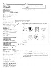 English Worksheet: Paradise Song