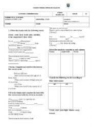 English Worksheet: my inmortal