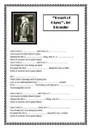 English Worksheet: Heart of Glass