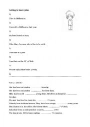 English Worksheet: Asking questions