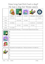 English Worksheet: Present Perfect  