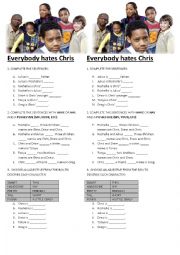 English Worksheet: Family - Everybody Hates Chris