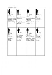 English Worksheet: Conversation cards