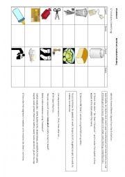 English Worksheet: mr beans sandwich video worksheet