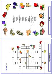 Fruits match & puzzle