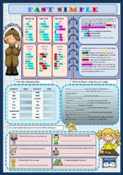 English Worksheet: Past simple