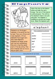 English Worksheet: Working with words