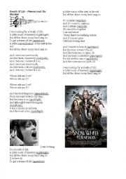 English Worksheet: Breath Of Life - Florence and The Machine