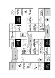 English Worksheet: BOARD GAME -FOLLOW