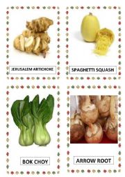 English Worksheet: VEGETABLES PART-27