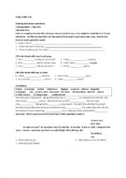 English Worksheet: study guide for much many 