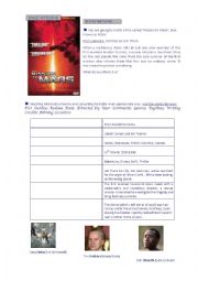 English Worksheet: Mission to Mars - Study Guide