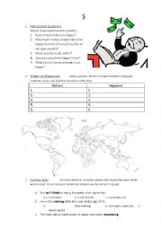 English Worksheet: Why $50,000 May Be the (New) Happiness Tipping Point