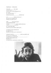English Worksheet: Stand by me - John Lennon