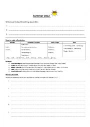 English Worksheet: Resolutions and Future Worksheet