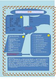 English Worksheet: To be