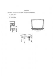 English Worksheet: Colours and The parts of the face