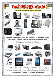 English Worksheet: Modern Technologies