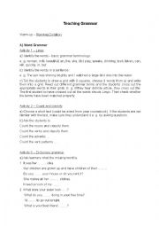English Worksheet: Grammar activities