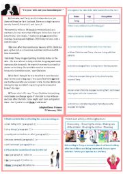 English Worksheet: complaining about housework