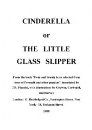 English Worksheet: Cinderella