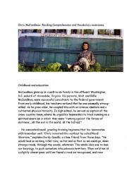 English Worksheet: Chris McCandless- Into the Wild