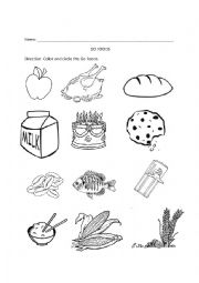 Go Grow Glow Foods Chart