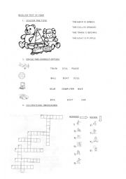 English Worksheet: JOBS AND TOYS
