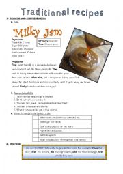 English Worksheet: Traditional Recipes