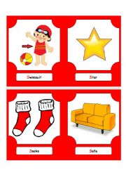 Alphabet Words - S  (flash cards)