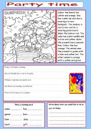 English Worksheet: Working with Words