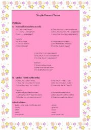 English Worksheet: Simple Present Tense