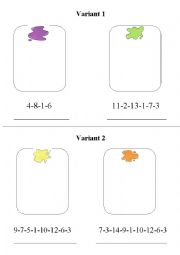 English worksheet: Shapes - spell out