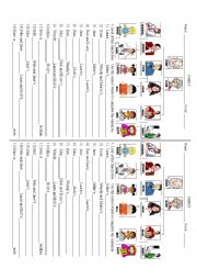 English Worksheet: Family Members