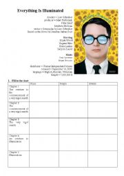 English Worksheet: Everything is iluminated Worksheet