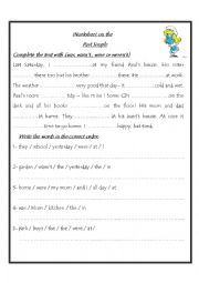 English Worksheet: Past Simple