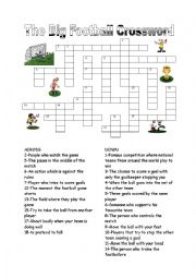 The Big Football Crossword