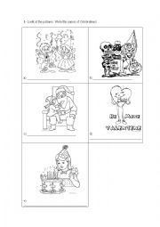 English Worksheet: celerations