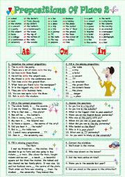 Prepositions Of Place 2