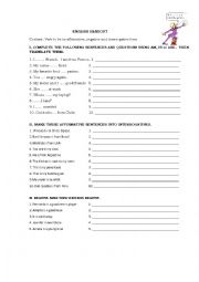 English Worksheet: VERB TO BE