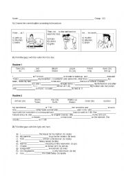 English Worksheet: Simple Present - Affirmative exercises