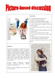 English Worksheet: Picture-based discussion books