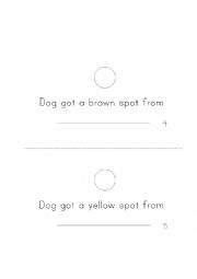 English worksheet: Dogs colorful day - Part III